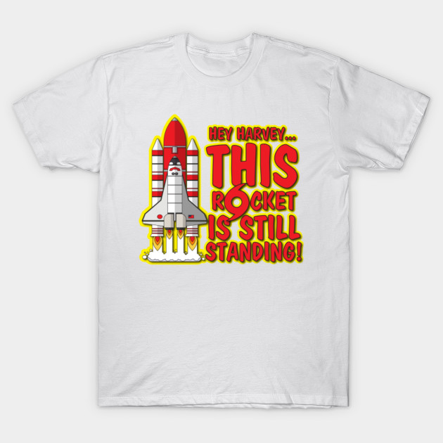 Hurricane Harvey Rocket Sill Standing T-Shirt-TOZ